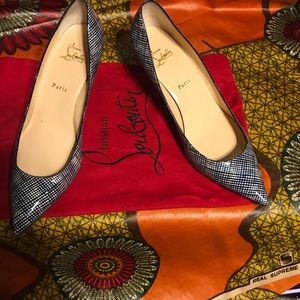 Christian Louboutin Kitten Heel Pumps